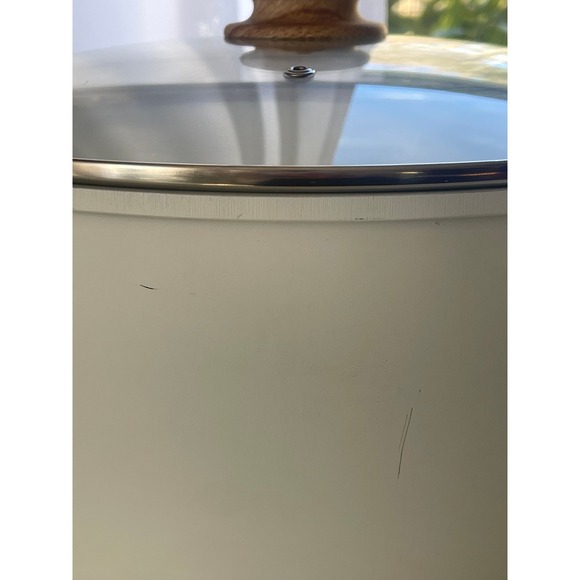 Rae Dunn Simmer 10 Quart Casserole with Lid Stock Farmhouse Soup Pot - Picture 8 of 8